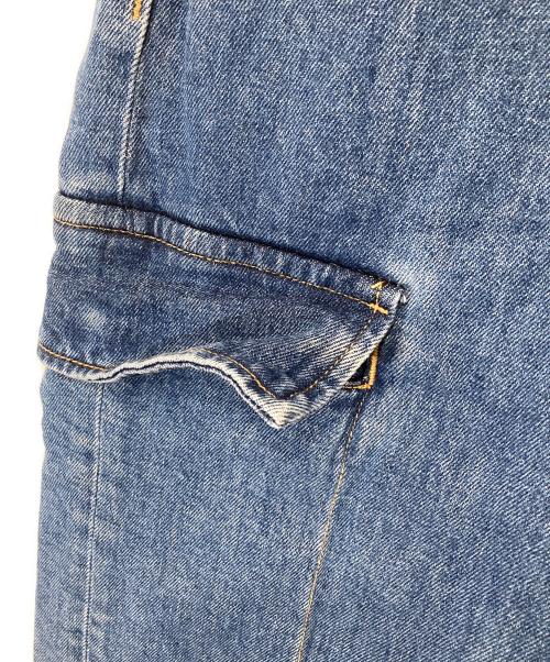 Calvin Klein Jeans（カルバンクラインジーンズ）Calvin Klein Jeans (カルバンクラインジーンズ) 90s loose デニムカーゴパンツ　ナインティーズルーズ インディゴ サイズ:W34の古着・服飾アイテム