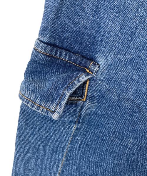 Calvin Klein Jeans（カルバンクラインジーンズ）Calvin Klein Jeans (カルバンクラインジーンズ) 90s loose デニムカーゴパンツ　ナインティーズルーズ インディゴ サイズ:W34の古着・服飾アイテム