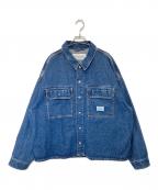 Calvin Klein Jeansカルバンクラインジーンズ）の古着「オーバーサイズデニムジャケット　ZM02610」｜インディゴ