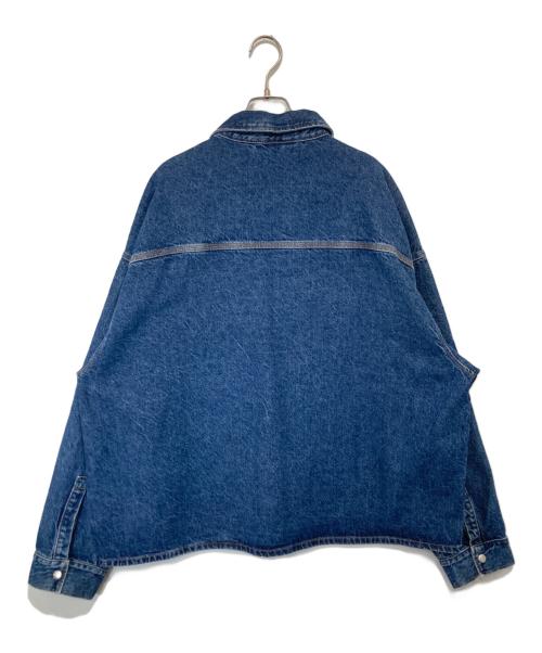 Calvin Klein Jeans（カルバンクラインジーンズ）Calvin Klein Jeans (カルバンクラインジーンズ) オーバーサイズデニムジャケット　ZM02610 インディゴ サイズ:Lの古着・服飾アイテム