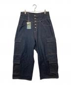 B.BALLSYボールジーブラザーズ）の古着「Assortment cargo denim pants アソートメントカーゴデニムパンツ　BS1046」｜インディゴ