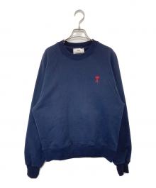 AMI Alexandre Mattiussi（アミアレクサンドルマテュッシ）の古着「De Coeur Sweatshirt デクールスウェットシャツ」｜ネイビー