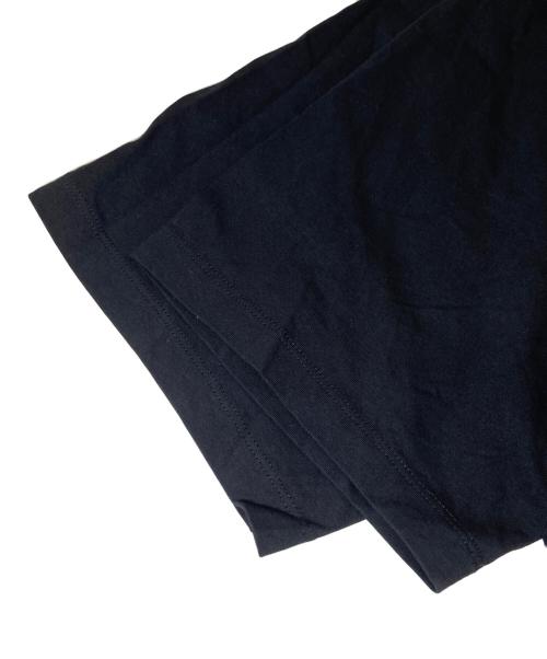 LOEWE（ロエベ）LOEWE (ロエベ) 花刺繍アナグラムロゴクルーネックTシャツ　H800Y22X11 ブラック サイズ:Mの古着・服飾アイテム