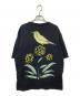 LOEWE (ロエベ) 花刺繍アナグラムロゴクルーネックTシャツ　H800Y22X11 ブラック サイズ:M：19000円