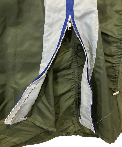 UN3D.（アンスリード）UN3D. (アンスリード) MA-1ドッキングスカート　522420801101-01 オリーブ サイズ:38の古着・服飾アイテム