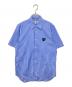 PLAY COMME des GARCONS（プレイコムデギャルソン）の古着「AD2022　S/S ストライプシャツ　AZ-B022」｜スカイブルー