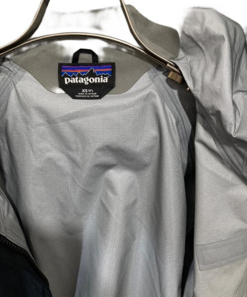 Patagonia（パタゴニア）Patagonia (パタゴニア) メンズ・トレントシェル 3L・レイン・ジャケット　85241 ネイビー サイズ:XSの古着・服飾アイテム
