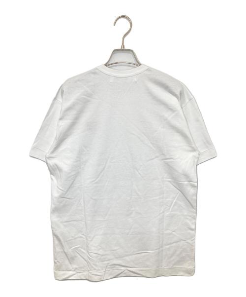 PLAY COMME des GARCONS（プレイコムデギャルソン）PLAY COMME des GARCONS (プレイコムデギャルソン) AD2022　RED HEART S/S Tee(レッドハート刺繍Tシャツ)　AZ-T108 ホワイト サイズ:Lの古着・服飾アイテム