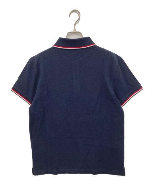 MONCLER（モンクレール）MONCLER (モンクレール) ポロシャツ　101-092-83316-00 ネイビー サイズ:Mの古着・服飾アイテム