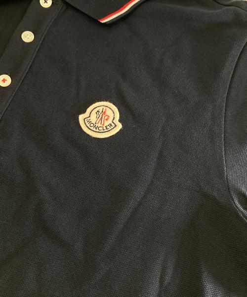MONCLER（モンクレール）MONCLER (モンクレール) ポロシャツ　101-092-83316-00 ネイビー サイズ:Mの古着・服飾アイテム