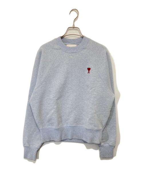 AMI Alexandre Mattiussi（アミアレクサンドルマテュッシ）AMI Alexandre Mattiussi (アミアレクサンドルマテュッシ) De Coeur Sweatshirt ドゥクールスウェットシャツ　USW005.747 サイズ:XXSの古着・服飾アイテム