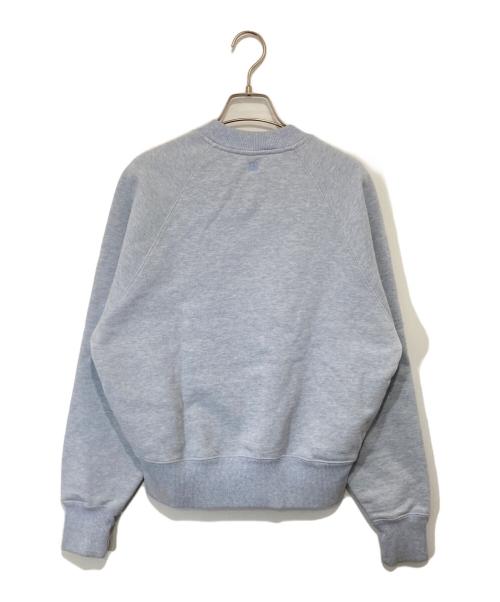 AMI Alexandre Mattiussi（アミアレクサンドルマテュッシ）AMI Alexandre Mattiussi (アミアレクサンドルマテュッシ) De Coeur Sweatshirt ドゥクールスウェットシャツ　USW005.747 サイズ:XXSの古着・服飾アイテム