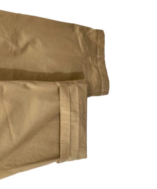 E.TAUTZ（イートーツ）E.TAUTZ (イートーツ) ワイドチノトラウザーズ ベージュ サイズ:28の古着・服飾アイテム