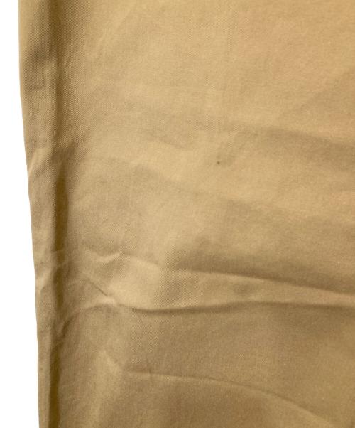 E.TAUTZ（イートーツ）E.TAUTZ (イートーツ) ワイドチノトラウザーズ ベージュ サイズ:28の古着・服飾アイテム