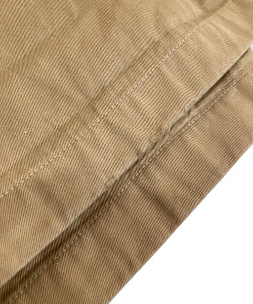 E.TAUTZ（イートーツ）E.TAUTZ (イートーツ) ワイドチノトラウザーズ ベージュ サイズ:28の古着・服飾アイテム