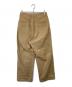 E.TAUTZ (イートーツ) ワイドチノトラウザーズ ベージュ サイズ:28：10000円