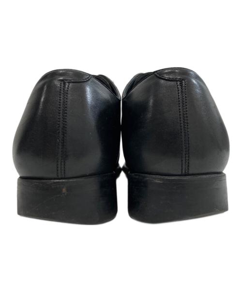 foot the coacher（フットザコーチャー）foot the coacher (フットザコーチャー) サービスマンフロントジップ レザーシューズ ブラック サイズ:26の古着・服飾アイテム