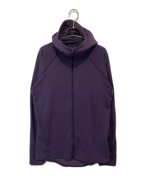 Answer4（アンサーフォー）Answer4 (アンサーフォー) Power Grid Full-Zip Hoodie パワーグリッドフルジップフーディー パープル サイズ:Lの古着・服飾アイテム
