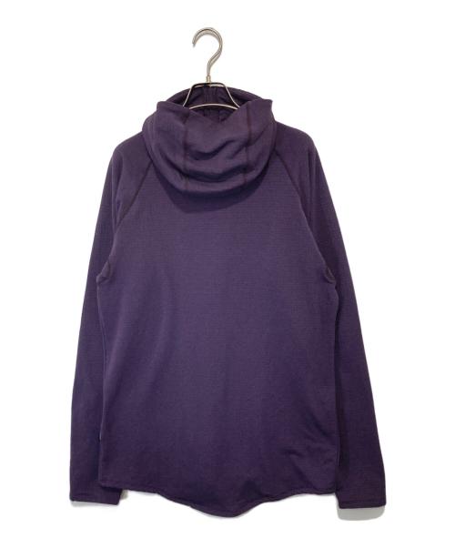 Answer4（アンサーフォー）Answer4 (アンサーフォー) Power Grid Full-Zip Hoodie パワーグリッドフルジップフーディー パープル サイズ:Lの古着・服飾アイテム