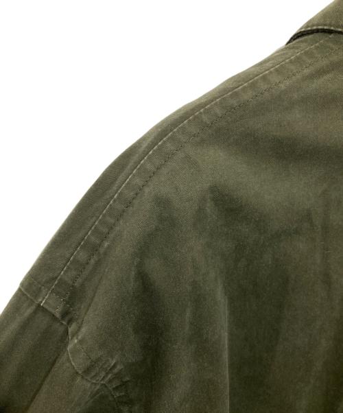 POLO RALPH LAUREN（ポロ・ラルフローレン）POLO RALPH LAUREN (ポロ・ラルフローレン) ミドルコート カーキ サイズ:Mの古着・服飾アイテム