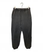 entire studiosエンタイアスタジオ）の古着「HEAVY JOGGER SWEAT PANTS ヘビージョガースウェットパンツ　ES2111」｜ブラック