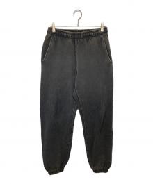 entire studios（エンタイアスタジオ）の古着「HEAVY JOGGER SWEAT PANTS ヘビージョガースウェットパンツ　ES2111」｜ブラック