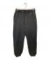 entire studios（エンタイアスタジオ）の古着「HEAVY JOGGER SWEAT PANTS ヘビージョガースウェットパンツ　ES2111」｜ブラック