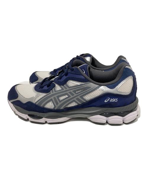 asics（アシックス）asics (アシックス) GEL-NYC　ローカットスニーカー　1201A789-100 ネイビー サイズ:27.5㎝の古着・服飾アイテム