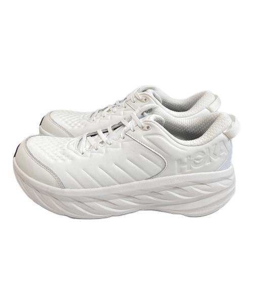HOKA（ホカ）HOKA (ホカ) Bondi SR ボンダイ　1110520FTFR ホワイト サイズ:28cmの古着・服飾アイテム
