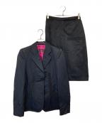 FENDIフェンディ）の古着「ビジュー付セットアップスーツ」｜ブラック