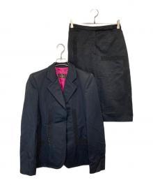 FENDI（フェンディ）の古着「ビジュー付セットアップスーツ」｜ブラック