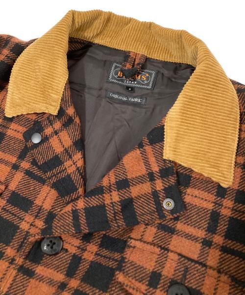 BEAMS PLUS（ビームスプラス）BEAMS PLUS (ビームスプラス) ブリティッシュ ツイード フィッシュンティング ジャケット 38-18-0377-791 オレンジ サイズ:Sの古着・服飾アイテム