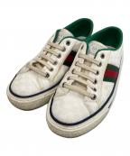 GUCCIグッチ）の古着「ローカットスニーカー」｜ホワイト