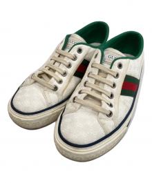 GUCCI（グッチ）の古着「ローカットスニーカー」｜ホワイト