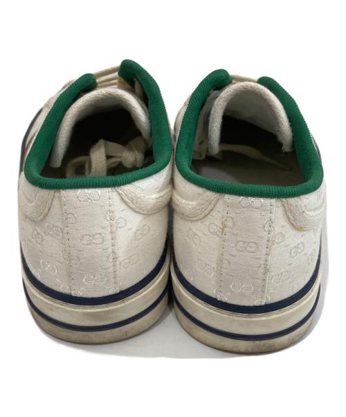 GUCCI（グッチ）GUCCI (グッチ) ローカットスニーカー ホワイト サイズ:26の古着・服飾アイテム