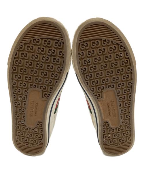 GUCCI（グッチ）GUCCI (グッチ) ローカットスニーカー ホワイト サイズ:26の古着・服飾アイテム