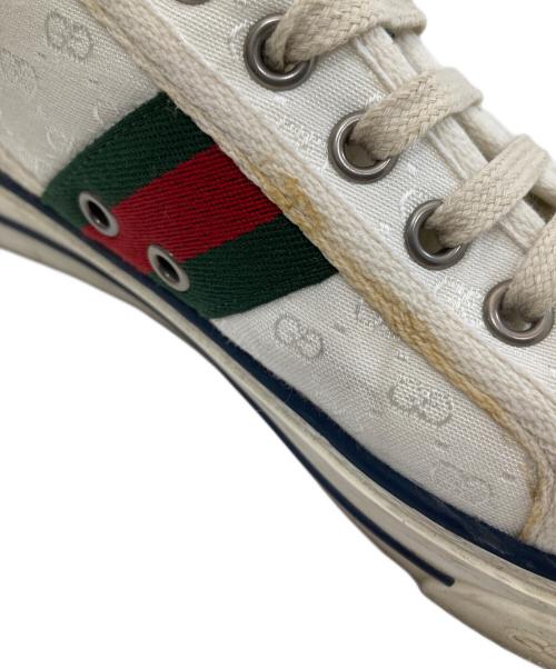 GUCCI（グッチ）GUCCI (グッチ) ローカットスニーカー ホワイト サイズ:26の古着・服飾アイテム