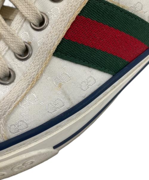 GUCCI（グッチ）GUCCI (グッチ) ローカットスニーカー ホワイト サイズ:26の古着・服飾アイテム