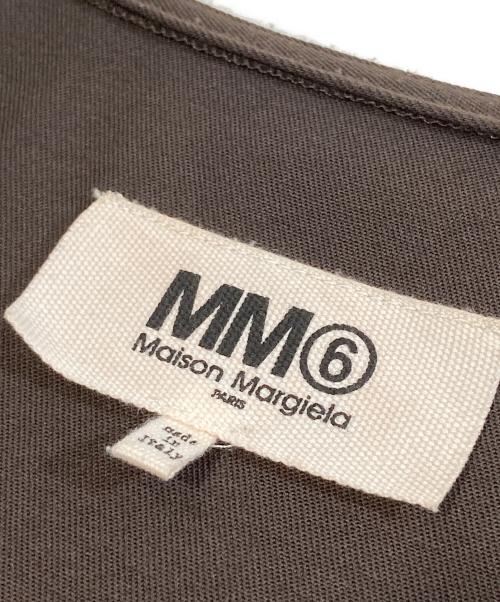 MM6 Maison Margiela（エムエムシックスメゾンマルジェラ）MM6 Maison Margiela (エムエムシックスメゾンマルジェラ) オールインワン S32FP0102 ジャンプスーツ ブラウン サイズ:38の古着・服飾アイテム