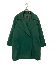 WEEKEND Max Mara（ウィークエンド マックスマーラ）の古着「ウールロングコート」｜グリーン