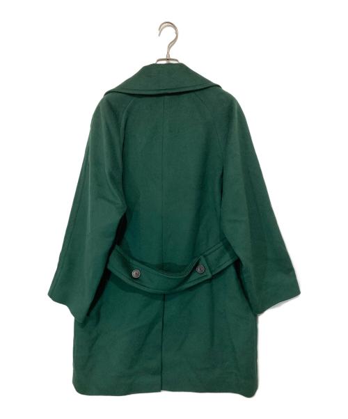 WEEKEND Max Mara（ウィークエンド マックスマーラ）WEEKEND Max Mara (ウィークエンド マックスマーラ) ウールロングコート グリーン サイズ:３６の古着・服飾アイテム