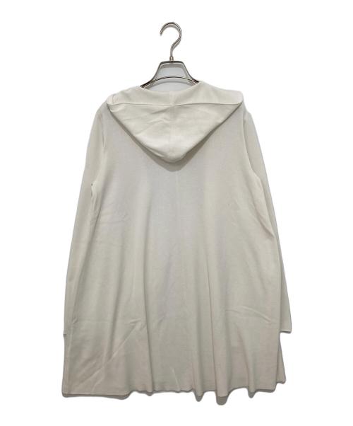 FOXEY（フォクシー）FOXEY (フォクシー) フードカーディガン　FOODED CARDIGAN　38822-KSJFN19MY-2 ホワイト サイズ:40の古着・服飾アイテム