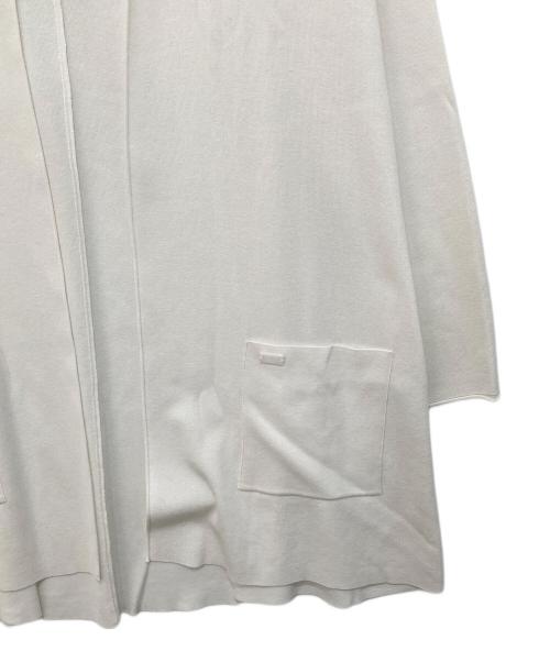 FOXEY（フォクシー）FOXEY (フォクシー) フードカーディガン　FOODED CARDIGAN　38822-KSJFN19MY-2 ホワイト サイズ:40の古着・服飾アイテム