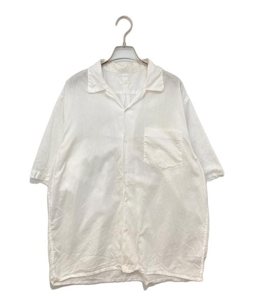 COMOLI（コモリ）COMOLI (コモリ) 21SS ベタシャン オープンカラーシャツ ホワイト サイズ:3の古着・服飾アイテム