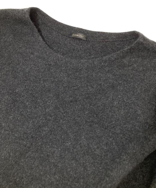 COMOLI（コモリ）COMOLI (コモリ) カシミヤ コモリニット　23AW グレー サイズ:表記なしの古着・服飾アイテム
