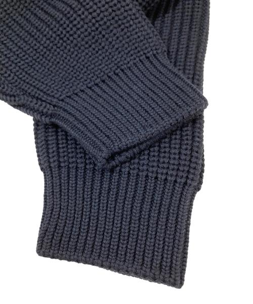 BATONER（バトナ―）BATONER (バトナ―) SIGNATURE DRIVERS KNIT シグネチャー ドライバーズ ニット ネイビー サイズ:3の古着・服飾アイテム