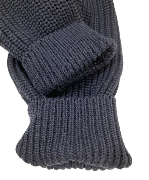 BATONER（バトナ―）BATONER (バトナ―) SIGNATURE DRIVERS KNIT シグネチャー ドライバーズ ニット ネイビー サイズ:3の古着・服飾アイテム