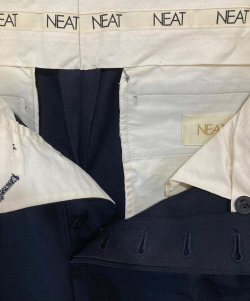NEAT（ニート）NEAT (ニート) High Twist Polyester　ハイツイストポリエステル ネイビー サイズ:46の古着・服飾アイテム