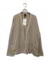 BATONER（バトナ―）の古着「NO BUTTON CARDIGAN（ノーボタンカーディガン）　BN-23SM-075」｜ベージュ