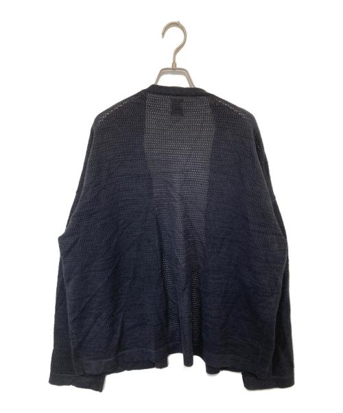 BATONER（バトナ―）BATONER (バトナ―) NO BUTTON CARDIGAN（ノーボタンカーディガン）　BN-23SM-075 ネイビー サイズ:3の古着・服飾アイテム